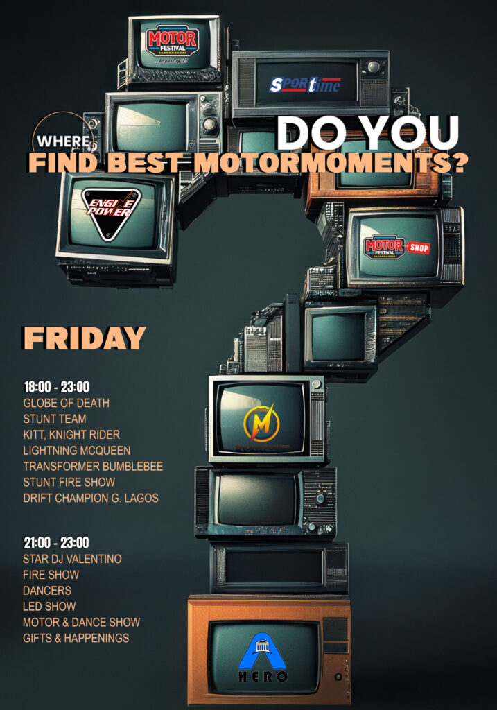 To πρόγραμμα του 25ου Motor Festival 11-13 Απριλίου στο MEC Παιανίας