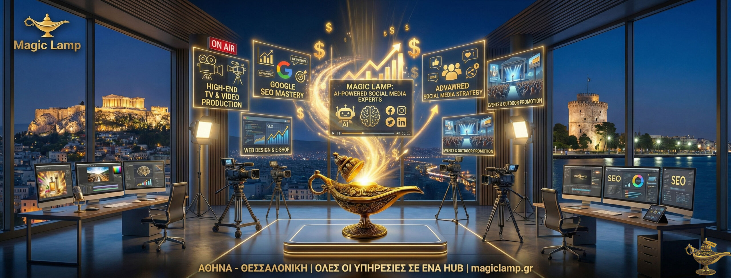 advertising-360-diafimistiki-etaireia-magic-lamp-social-media-marketing